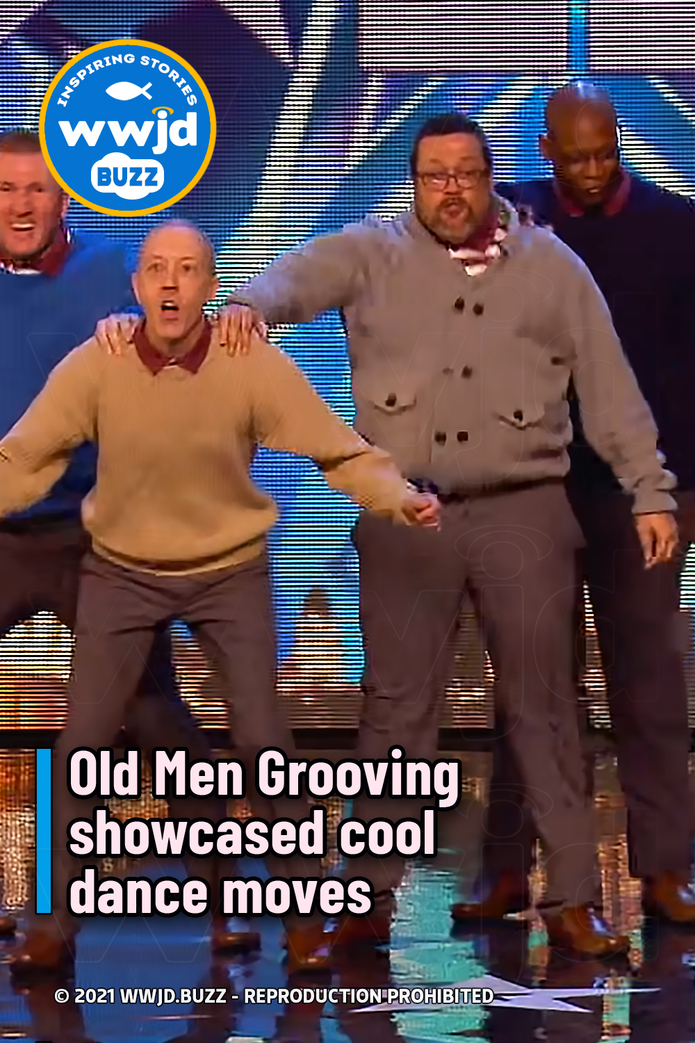 Old Men Grooving showcased cool dance moves