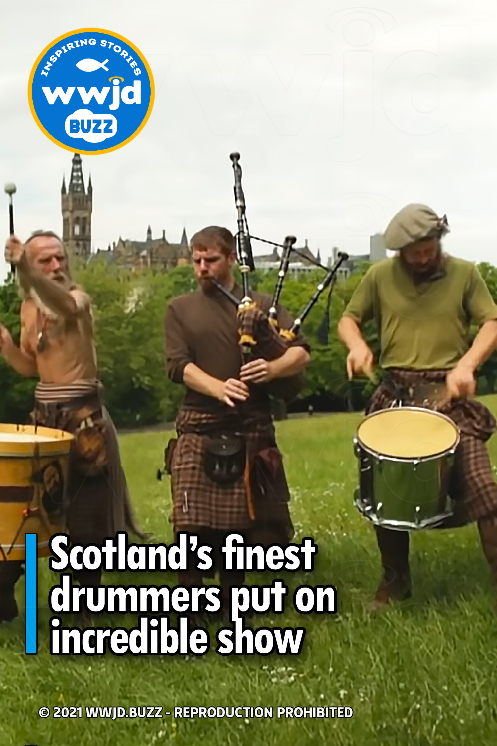 Scotland’s finest drummers put on incredible show