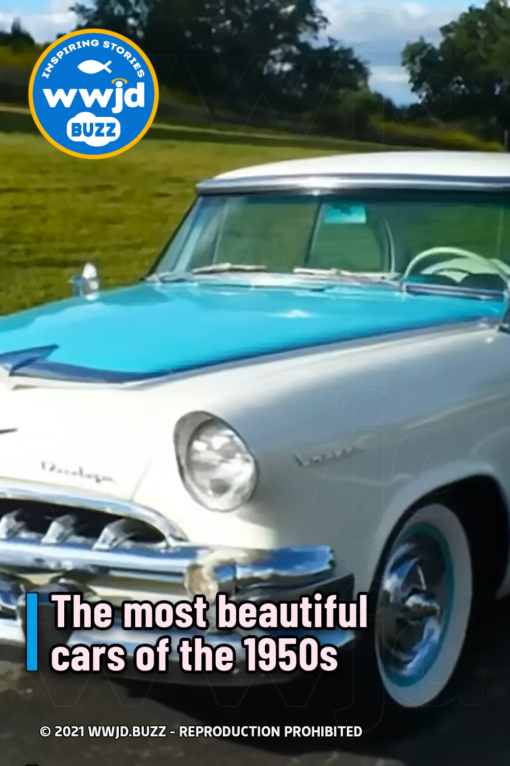 The most beautiful cars of the 1950s