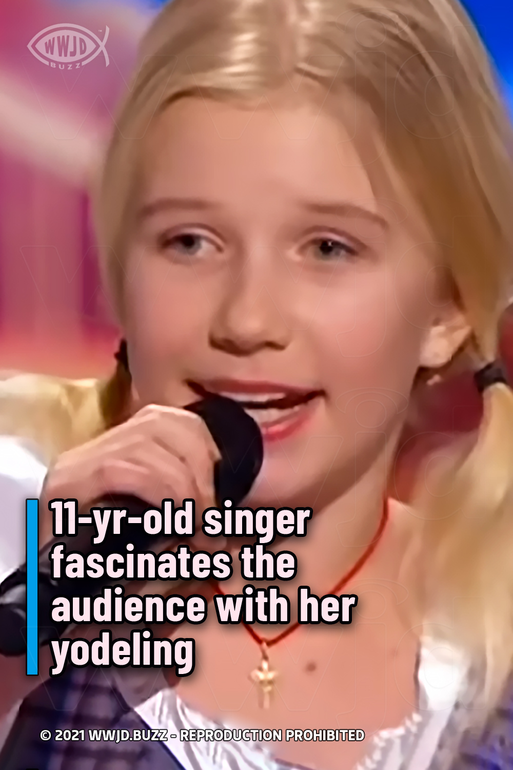 11-yr-old singer fascinates the audience with her yodeling