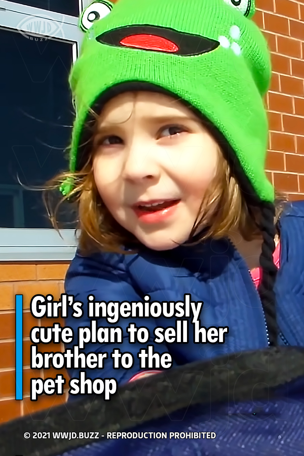 Girl’s ingeniously cute plan to sell her brother to the pet shop