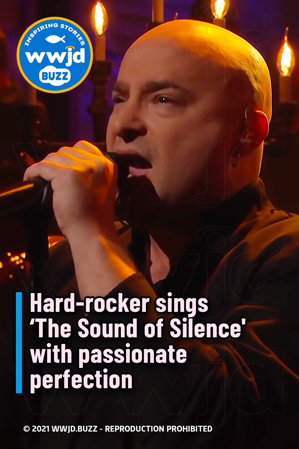 Hard-rocker sings ‘The Sound of Silence\' with passionate perfection