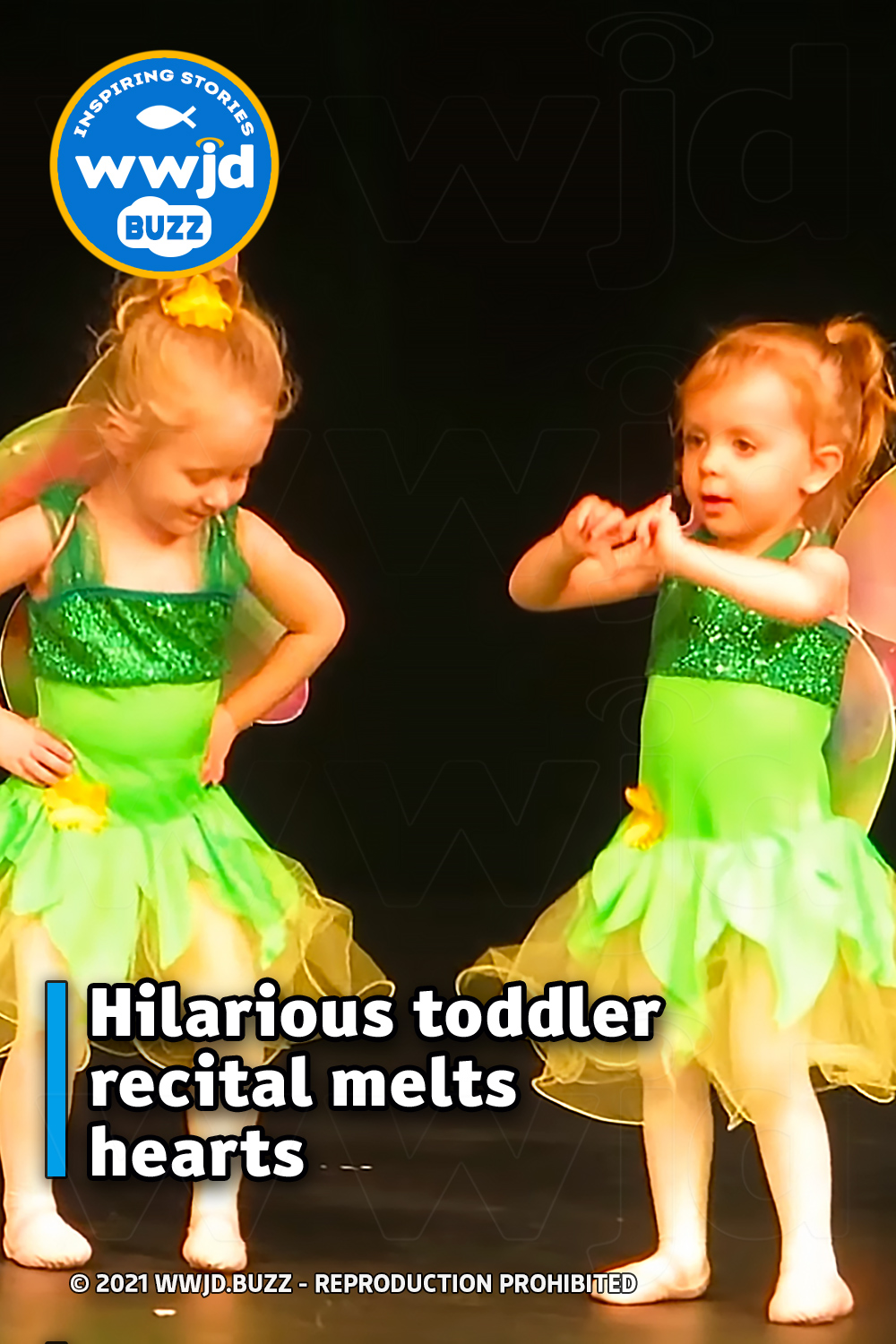 Hilarious toddler recital melts hearts