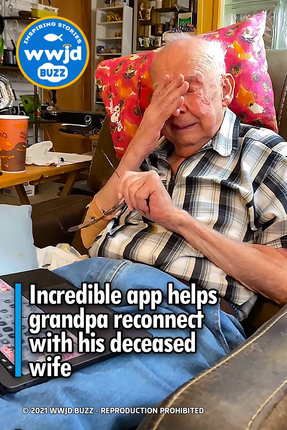 Incredible app helps grandpa reconnect with his deceased wife