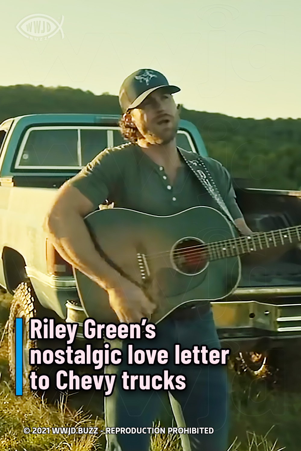 Riley Green’s nostalgic love letter to Chevy trucks