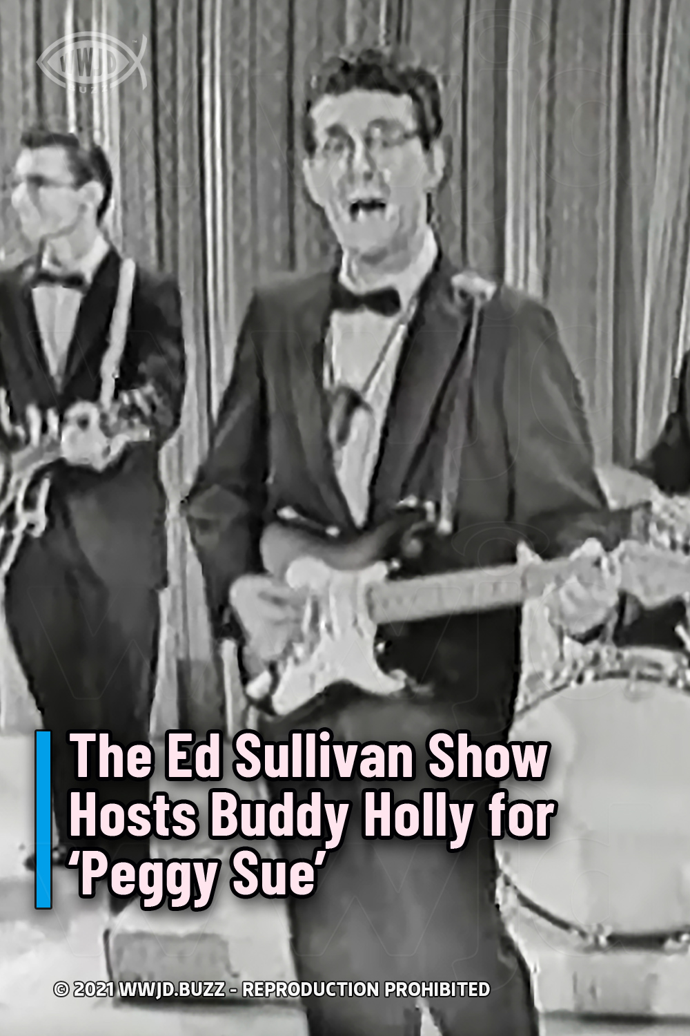 The Ed Sullivan Show Hosts Buddy Holly for ‘Peggy Sue’
