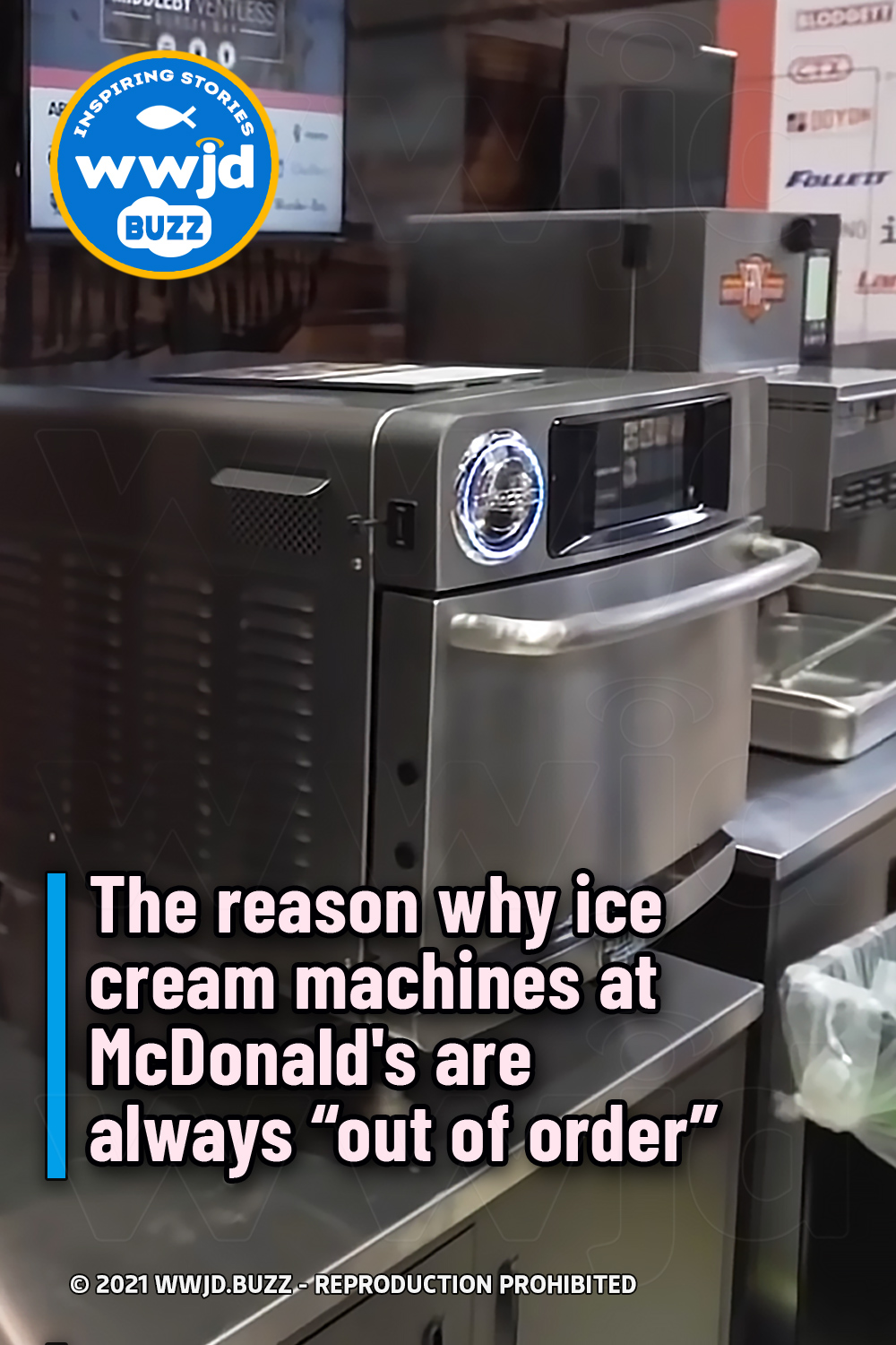 The reason why ice cream machines at McDonald\'s are always “out of order”