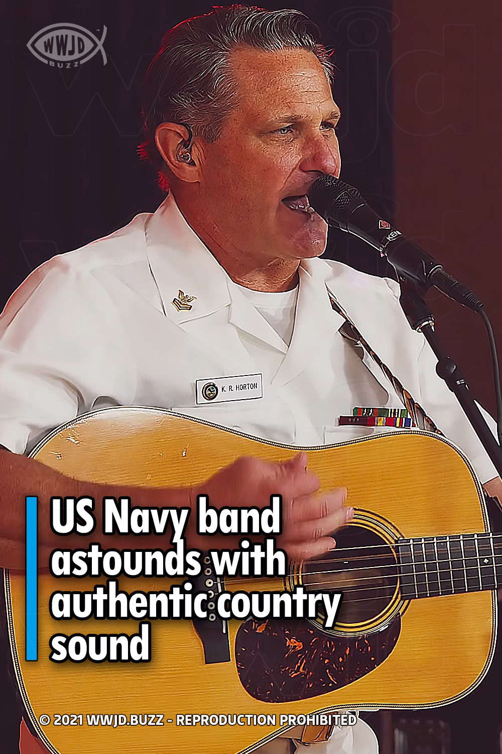 US Navy band astounds with authentic country sound