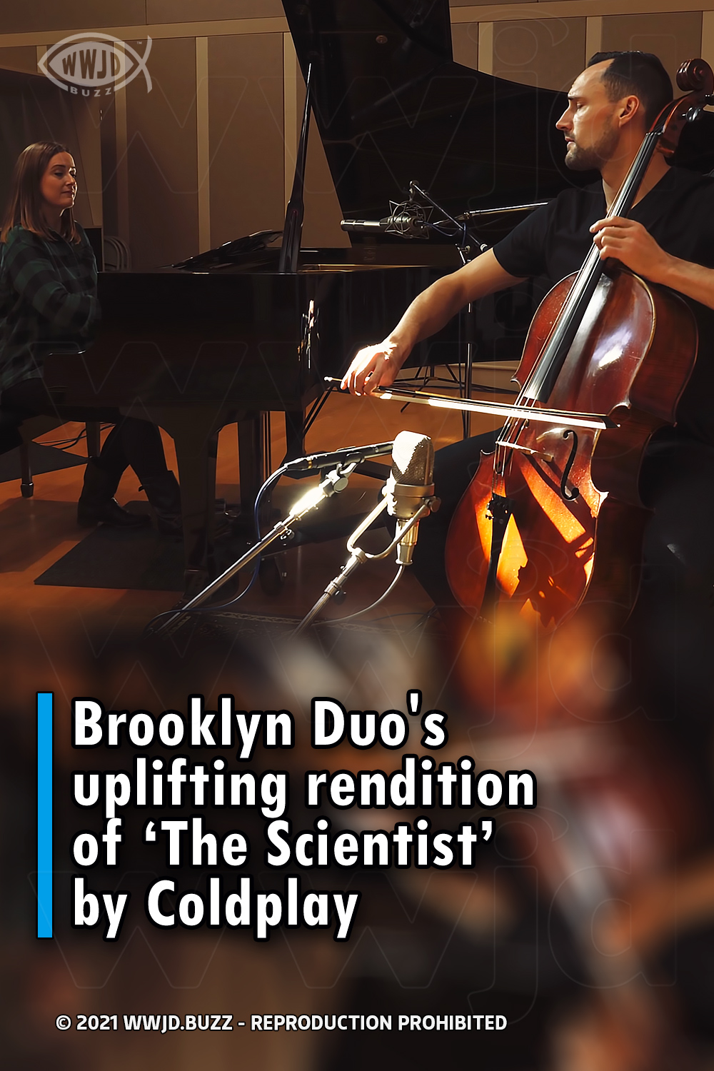 Brooklyn Duo\'s uplifting rendition of ‘The Scientist’ by Coldplay