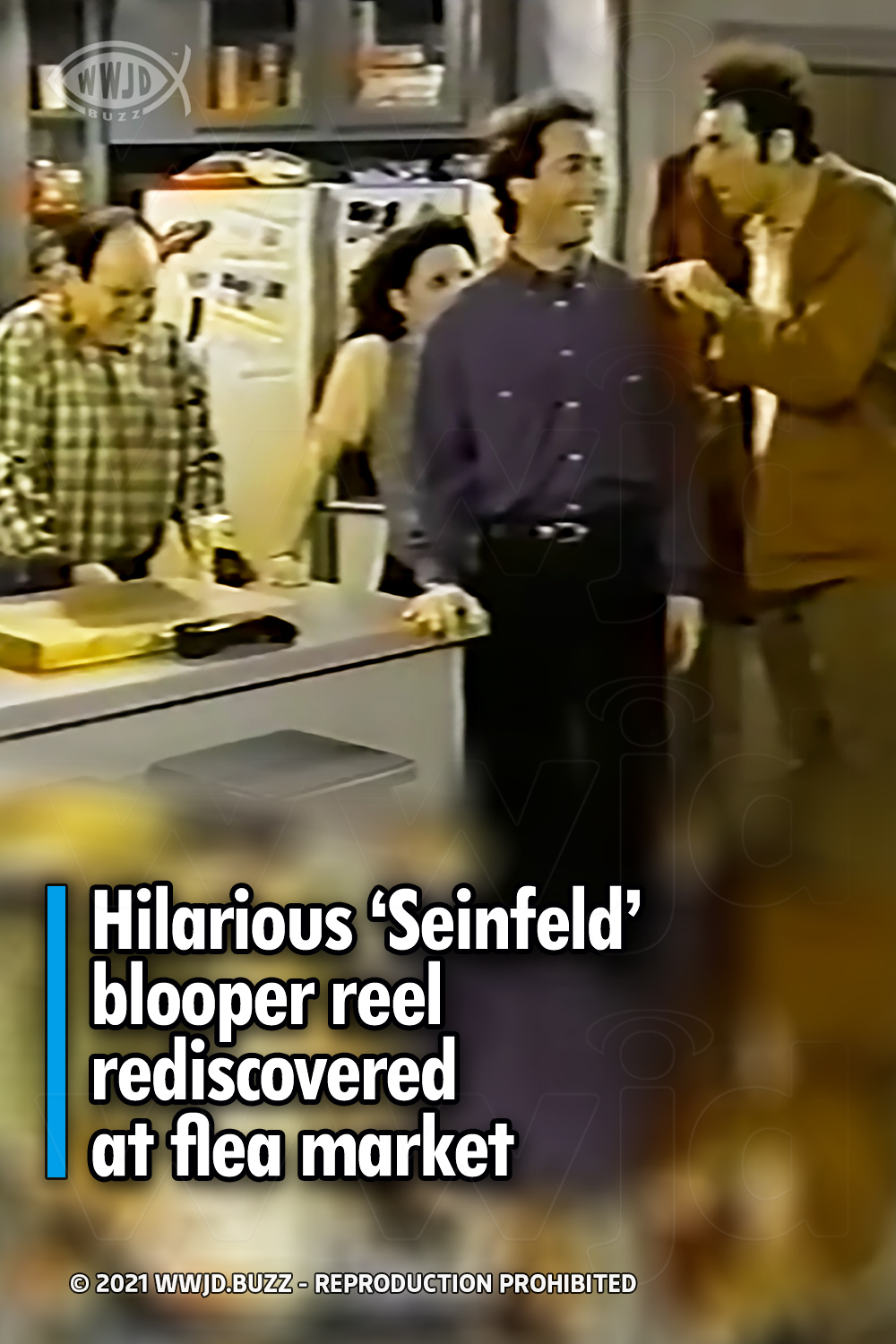 Hilarious ‘Seinfeld’ blooper reel rediscovered at flea market