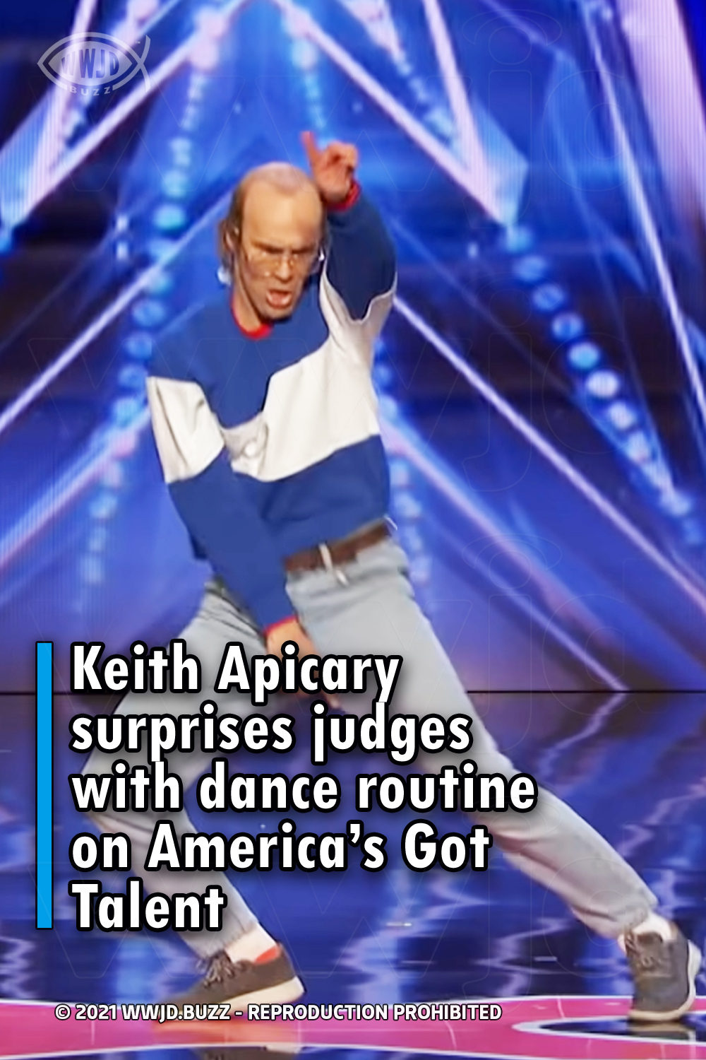 Keith Apicary surprises judges with dance routine on America’s Got Talent
