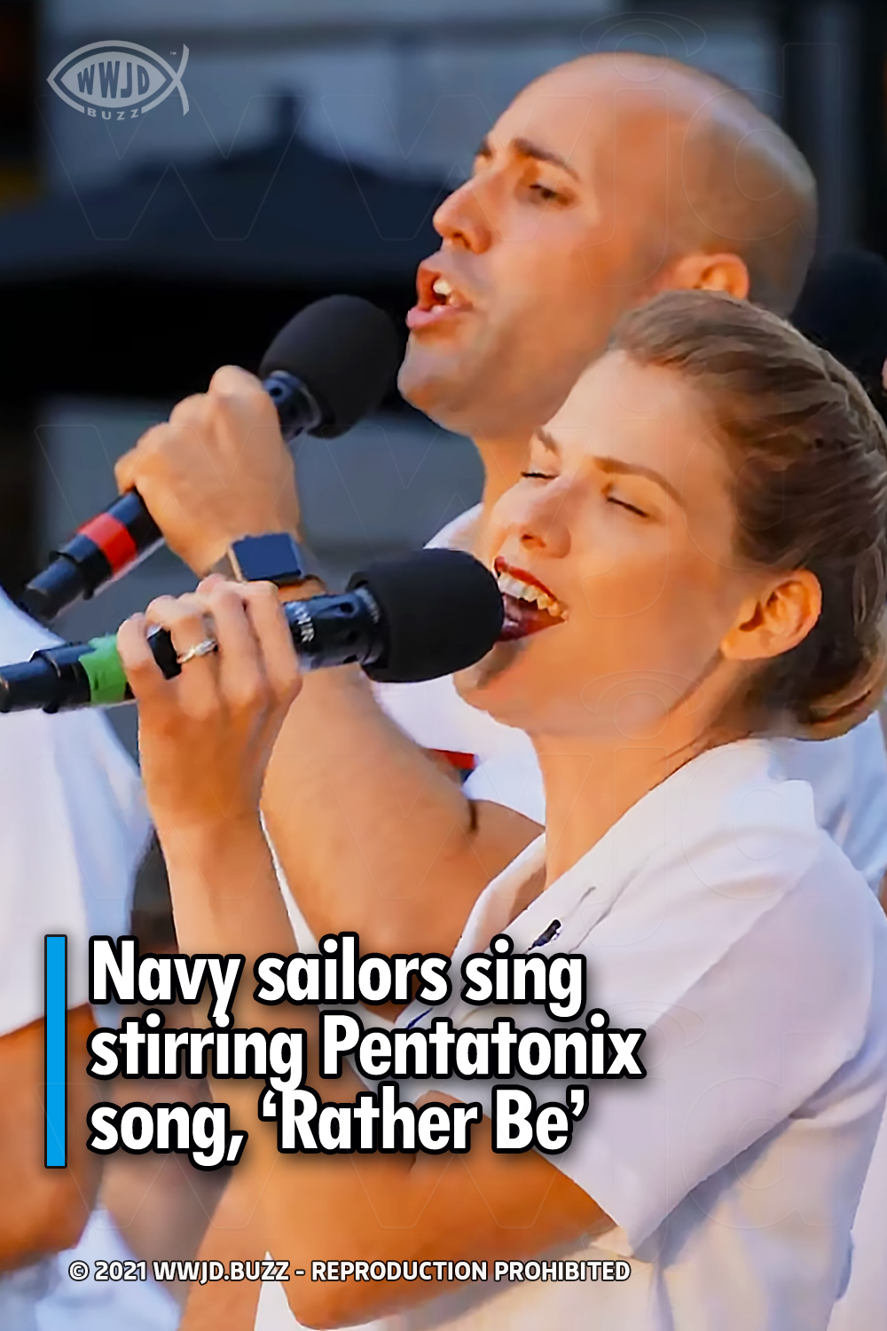 Navy sailors sing stirring Pentatonix song, ‘Rather Be’