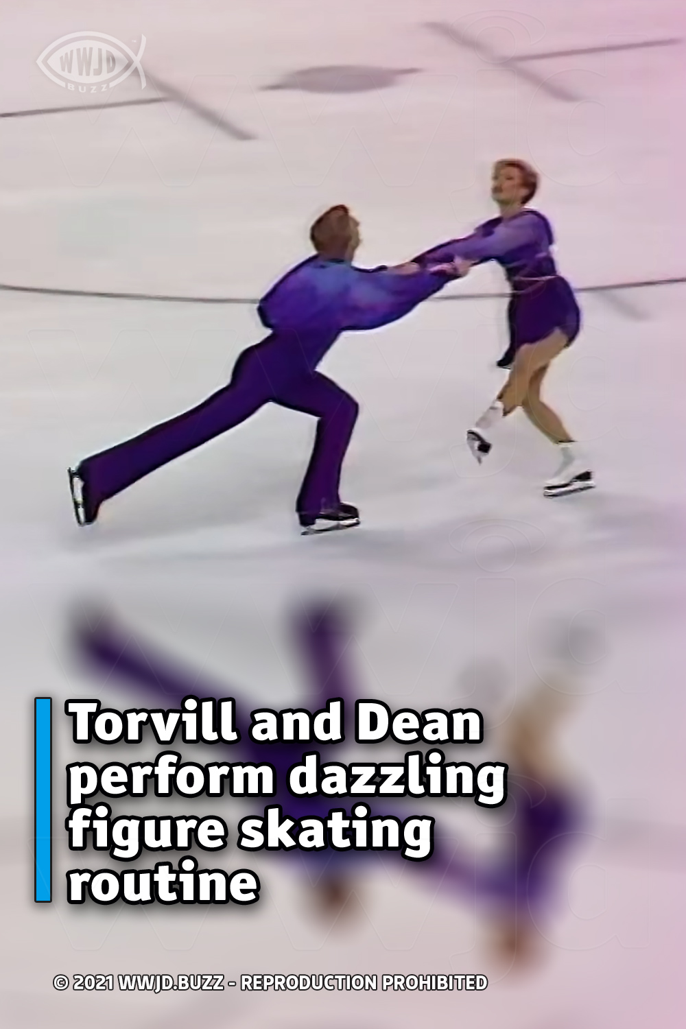Torvill and Dean perform dazzling figure skating routine