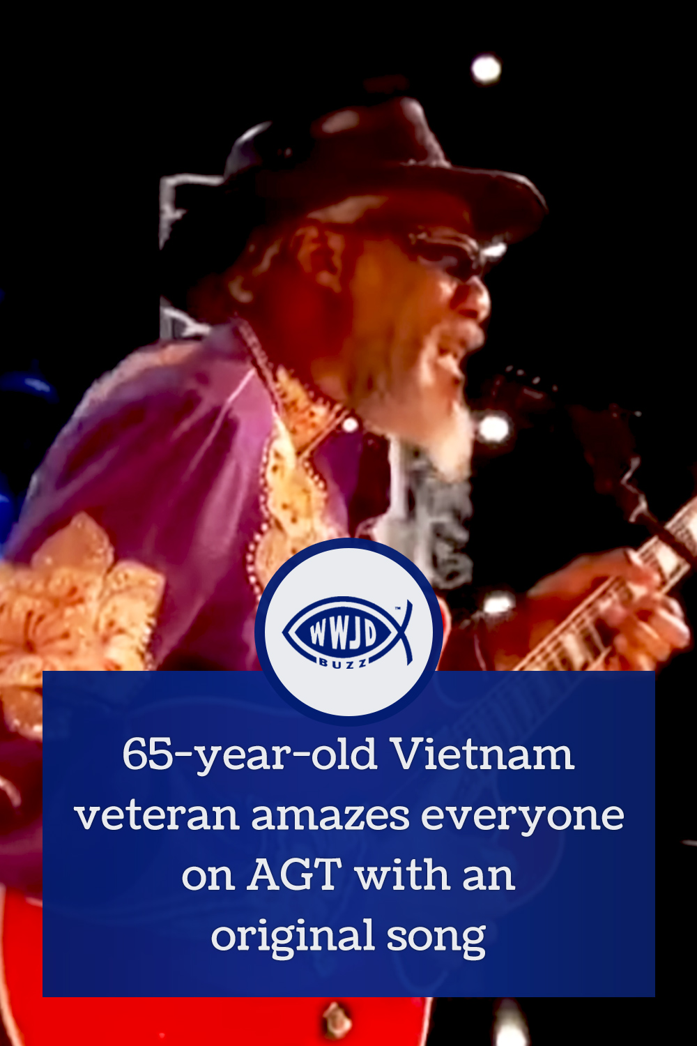 65-year-old Vietnam veteran amazes everyone on AGT with an original song