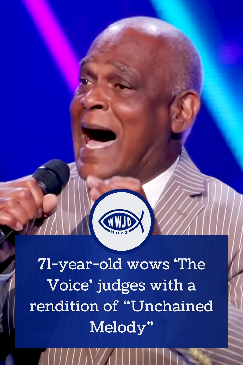71-year-old wows \'The Voice\' judges with a rendition of \