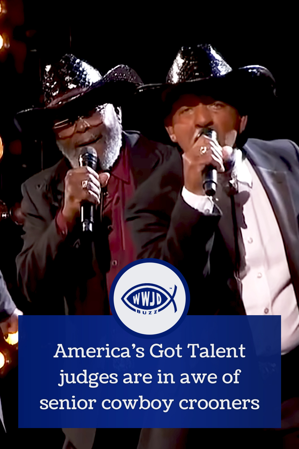 America’s Got Talent judges are in awe of senior cowboy crooners