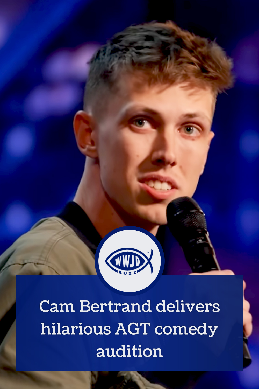 Cam Bertrand delivers hilarious AGT comedy audition