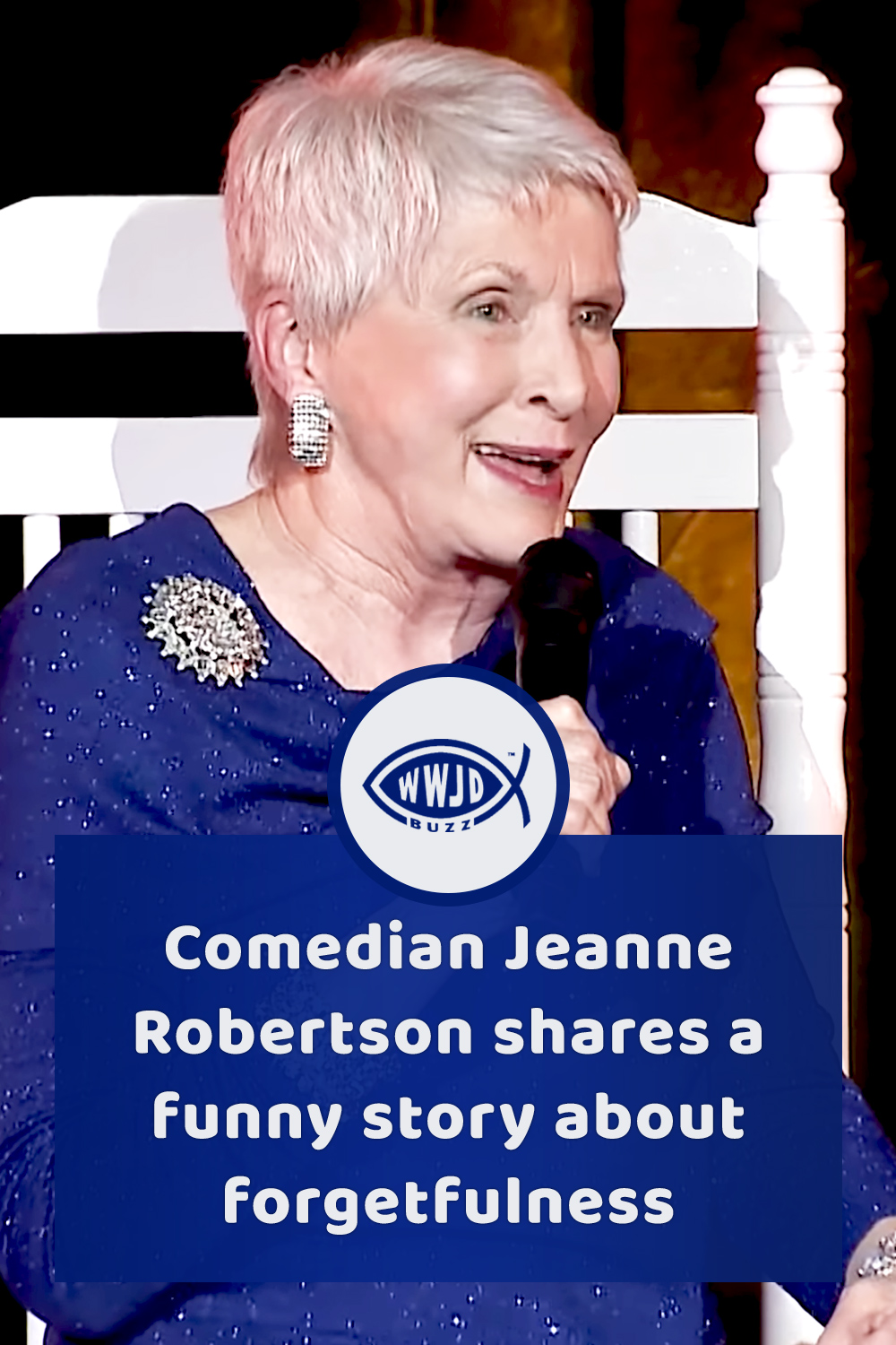 Comedian Jeanne Robertson shares a funny story about forgetfulness