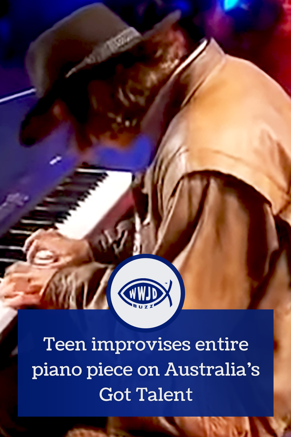 Teen improvises entire piano piece on Australia’s Got Talent