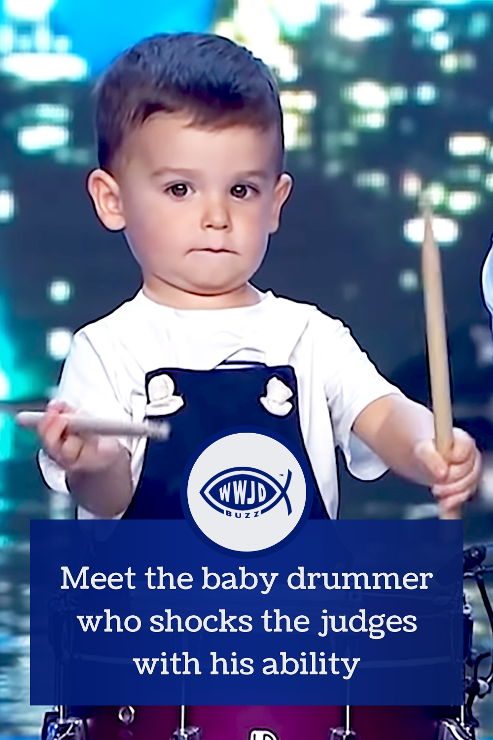Meet the baby drummer who shocks the judges with his ability