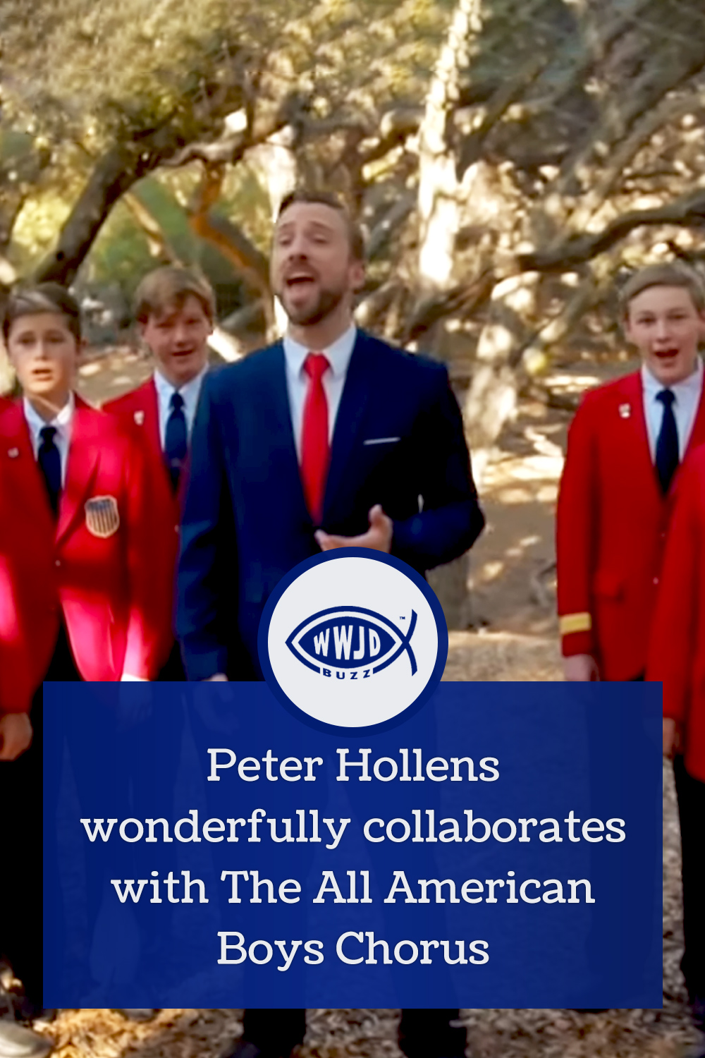 Peter Hollens wonderfully collaborates with The All American Boys Chorus