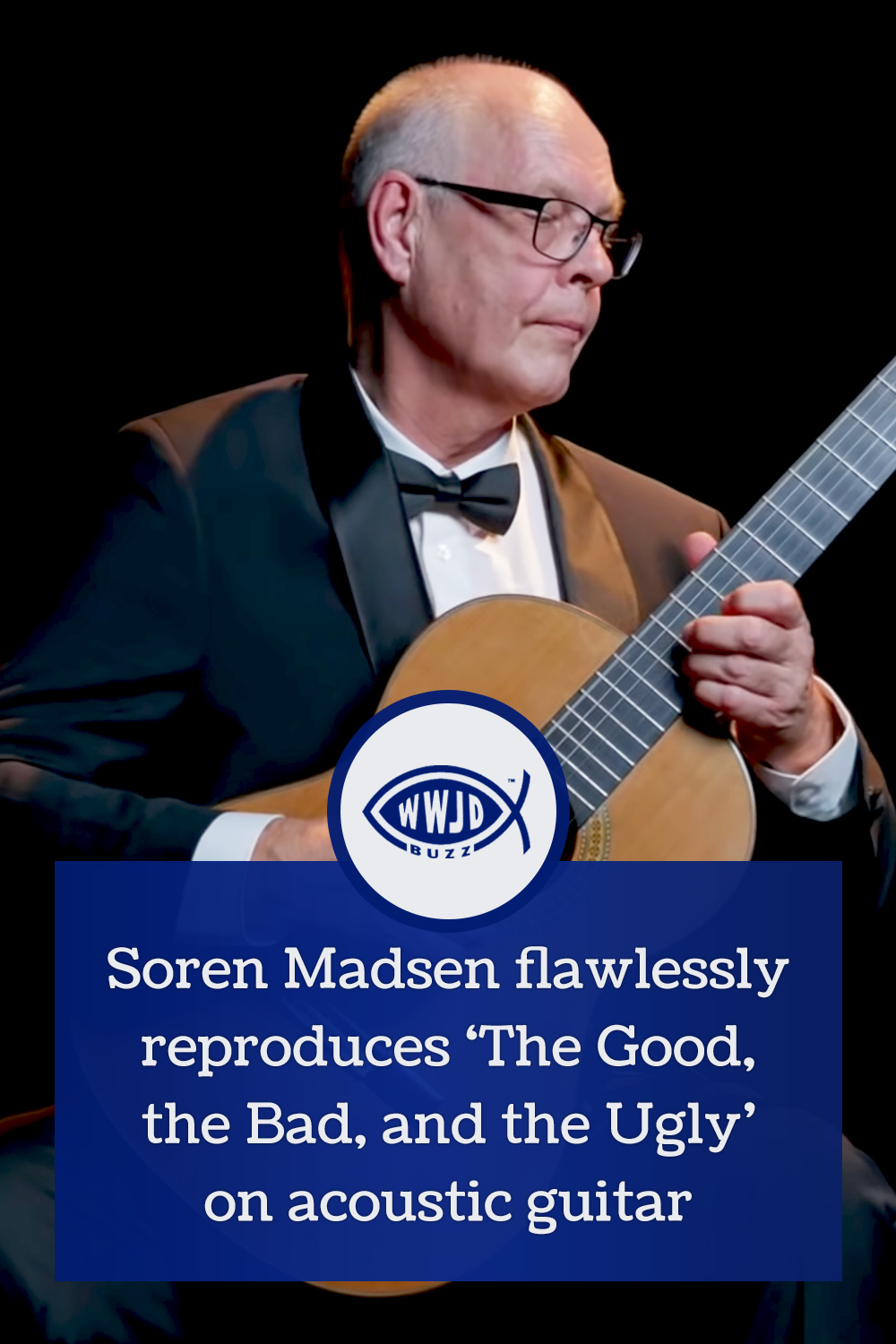 Soren Madsen flawlessly reproduces ‘The Good, the Bad, and the Ugly’ on acoustic guitar