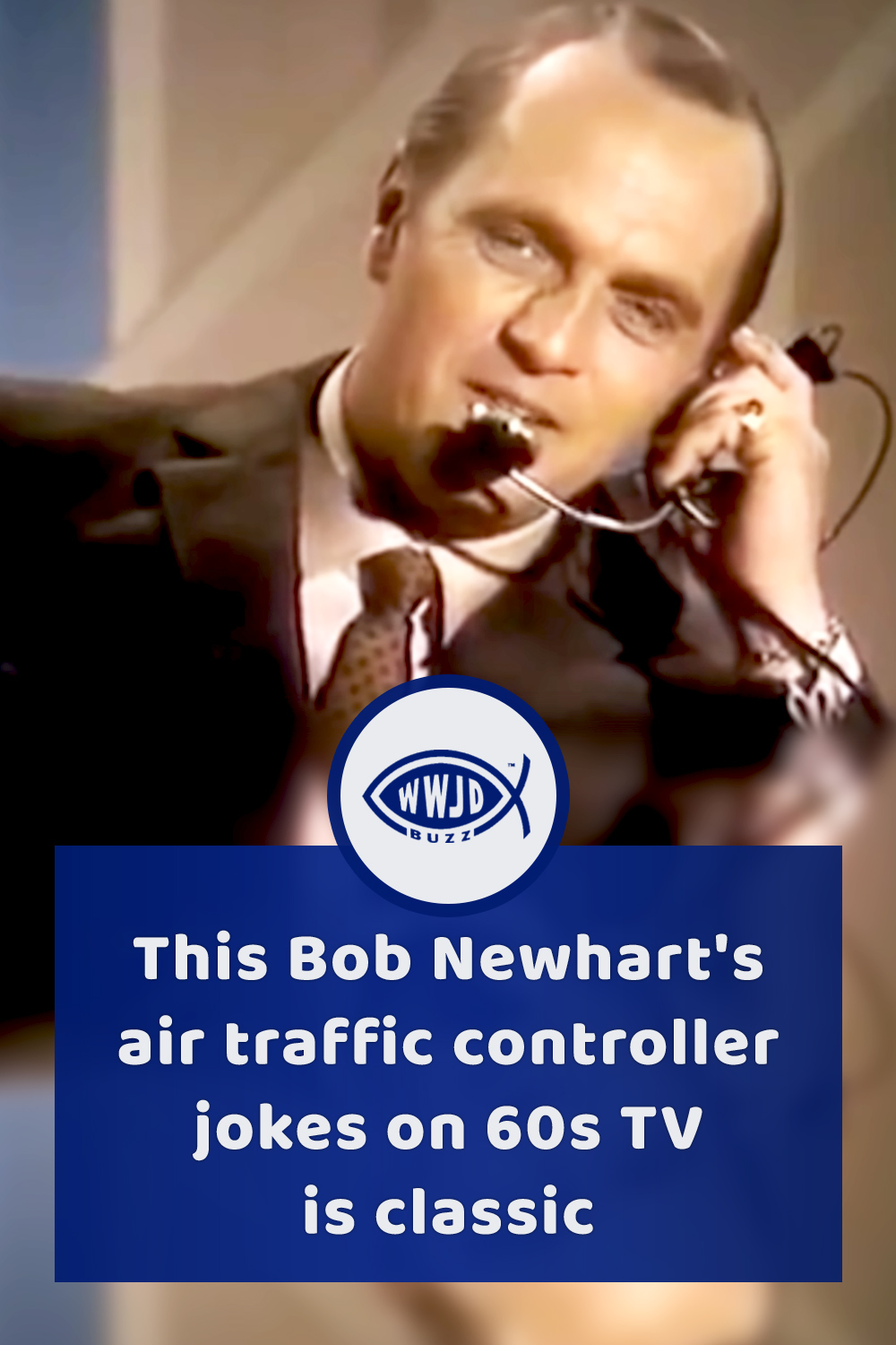 This Bob Newhart\'s air traffic controller jokes on 60s TV is classic