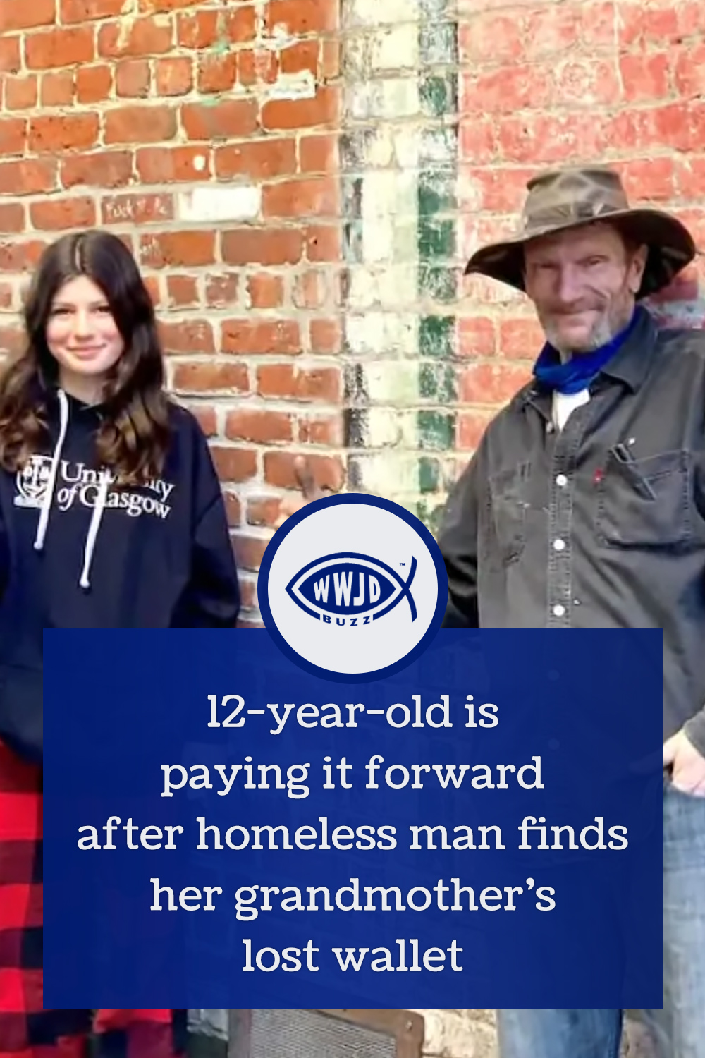 12-year-old is paying it forward after homeless man finds her grandmother’s lost wallet