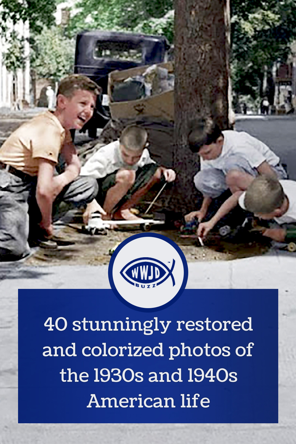 40 stunningly restored and colorized photos of the 1930s and 1940s American life