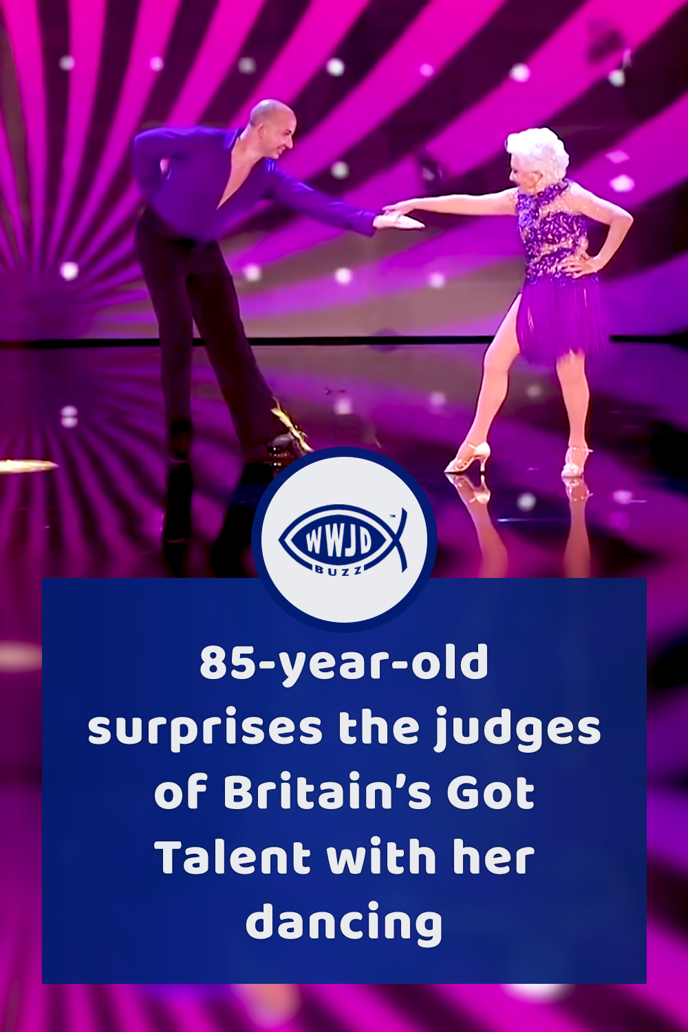 85-year-old surprises the judges of Britain’s Got Talent with her dancing