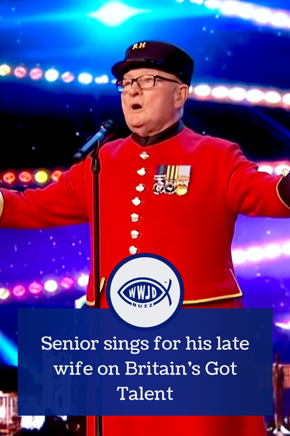 Senior sings for his late wife on Britain’s Got Talent