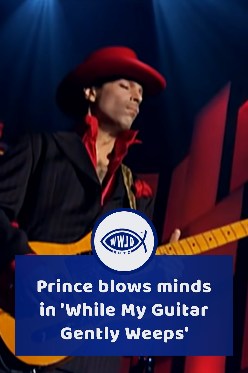 Prince blows minds in \'While My Guitar Gently Weeps\'