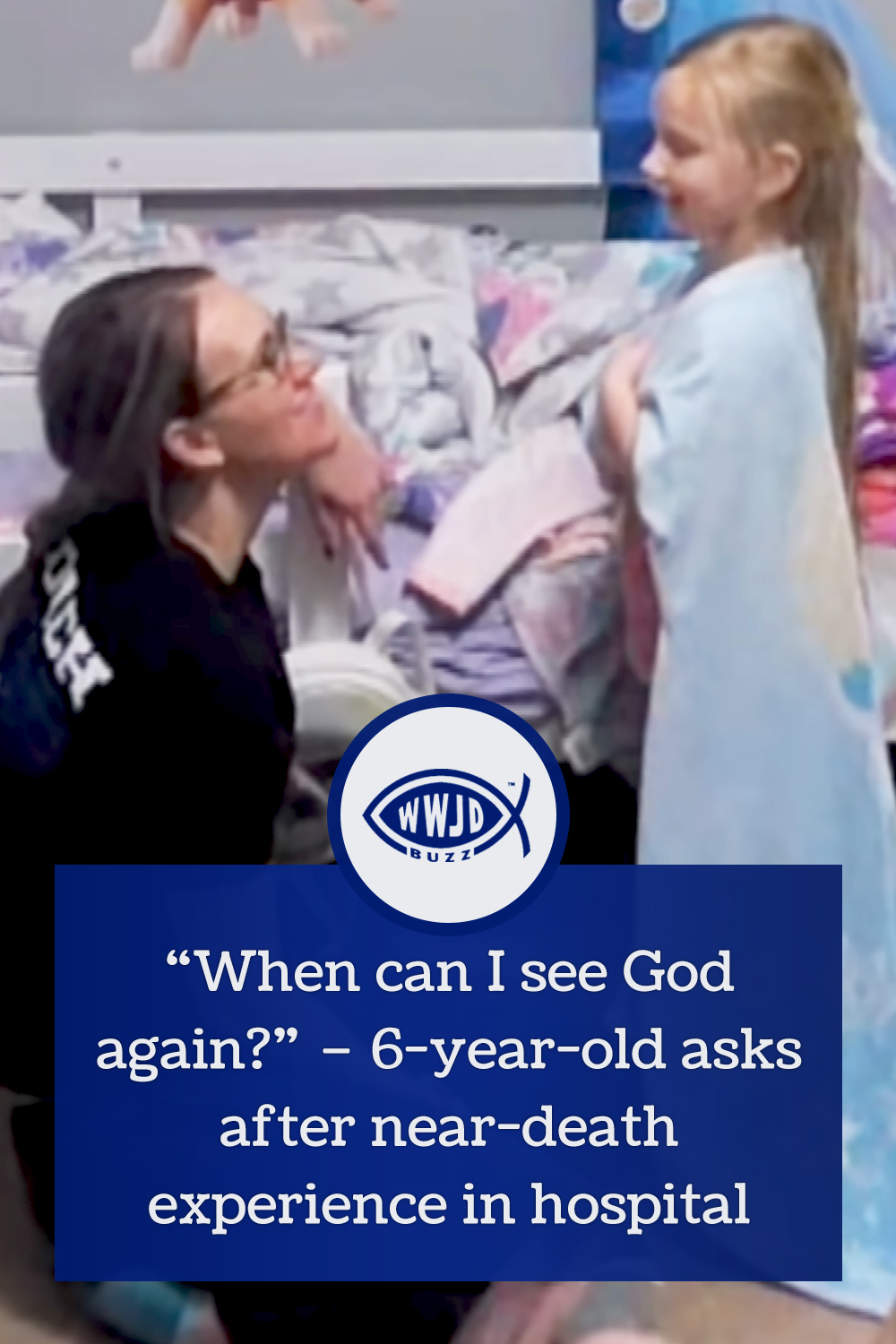 “When can I see God again?” – 6-year-old asks after near-death experience in hospital