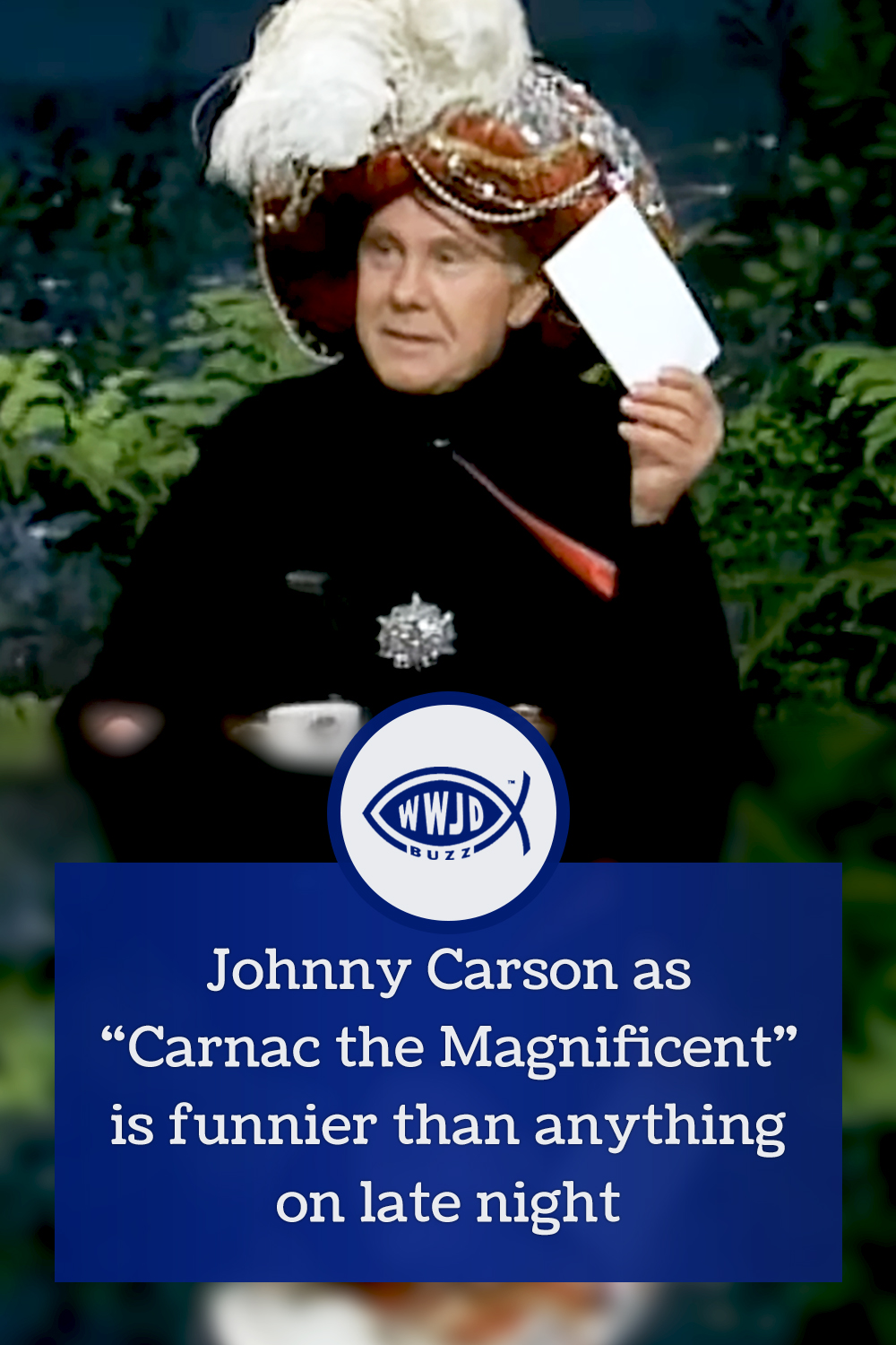 Johnny Carson as \