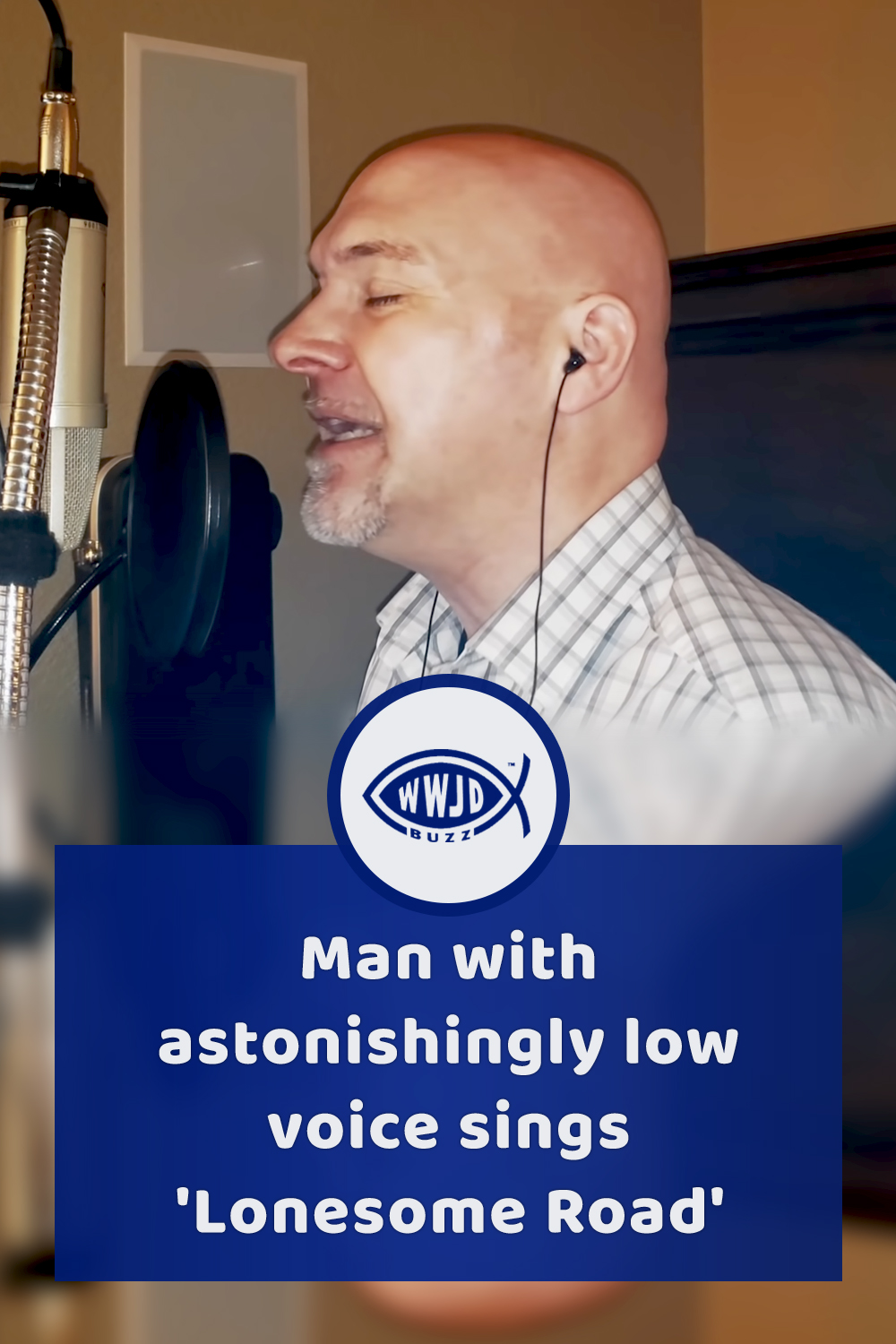 Man with astonishingly low voice sings \'Lonesome Road\'
