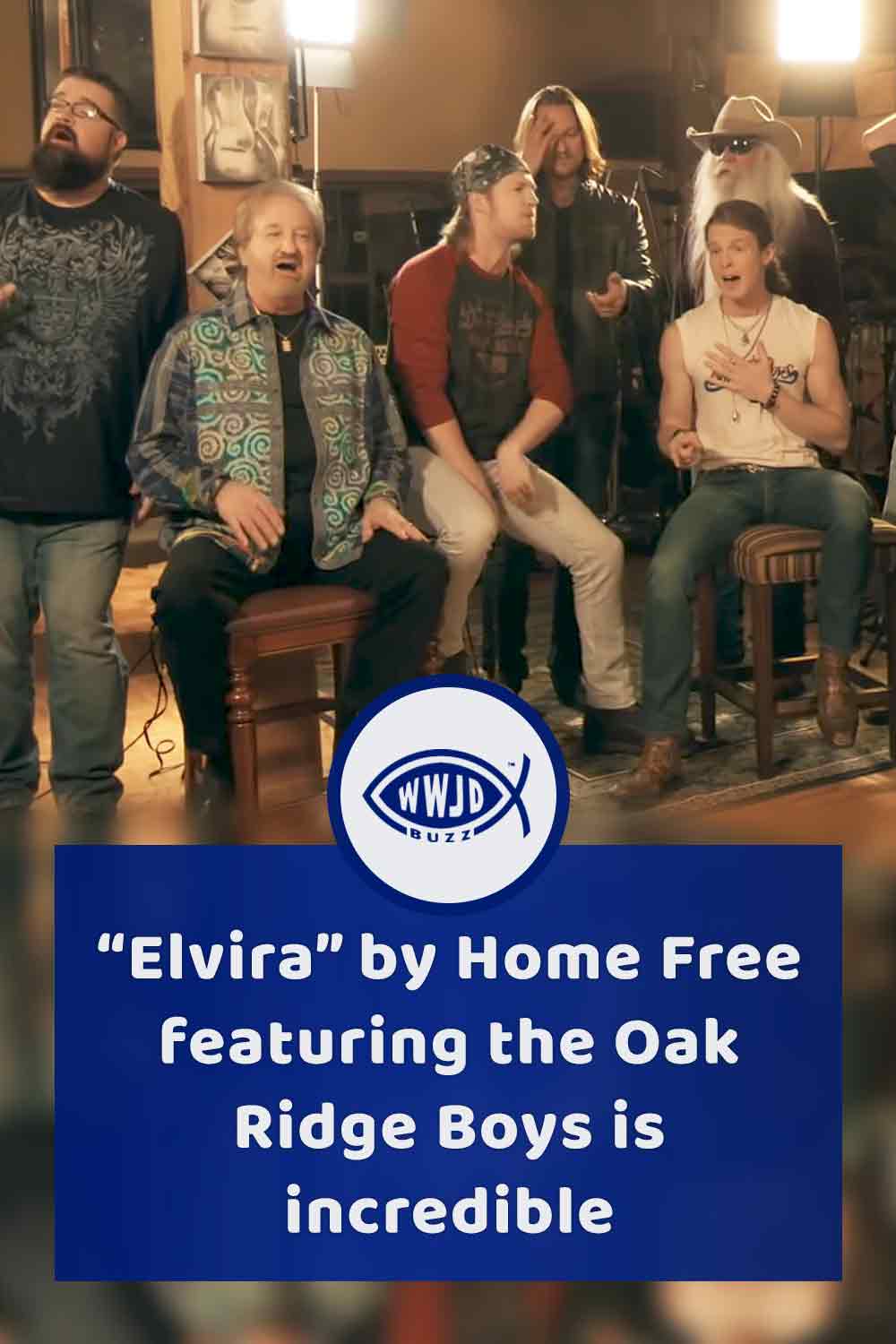 “Elvira” by Home Free featuring the Oak Ridge Boys is incredible