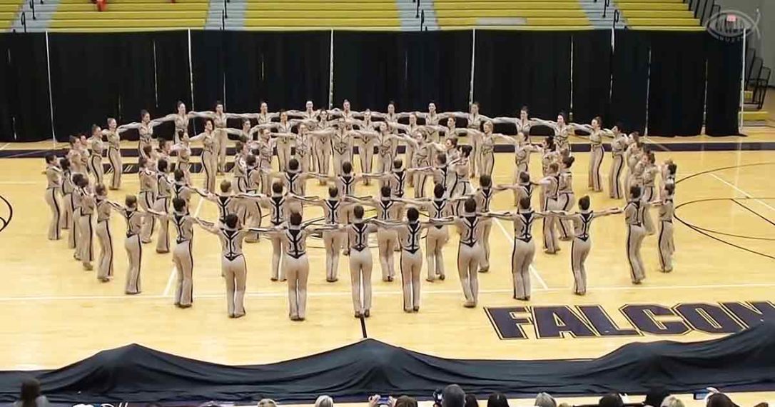 High school dance team wins national fame with incredible highkick