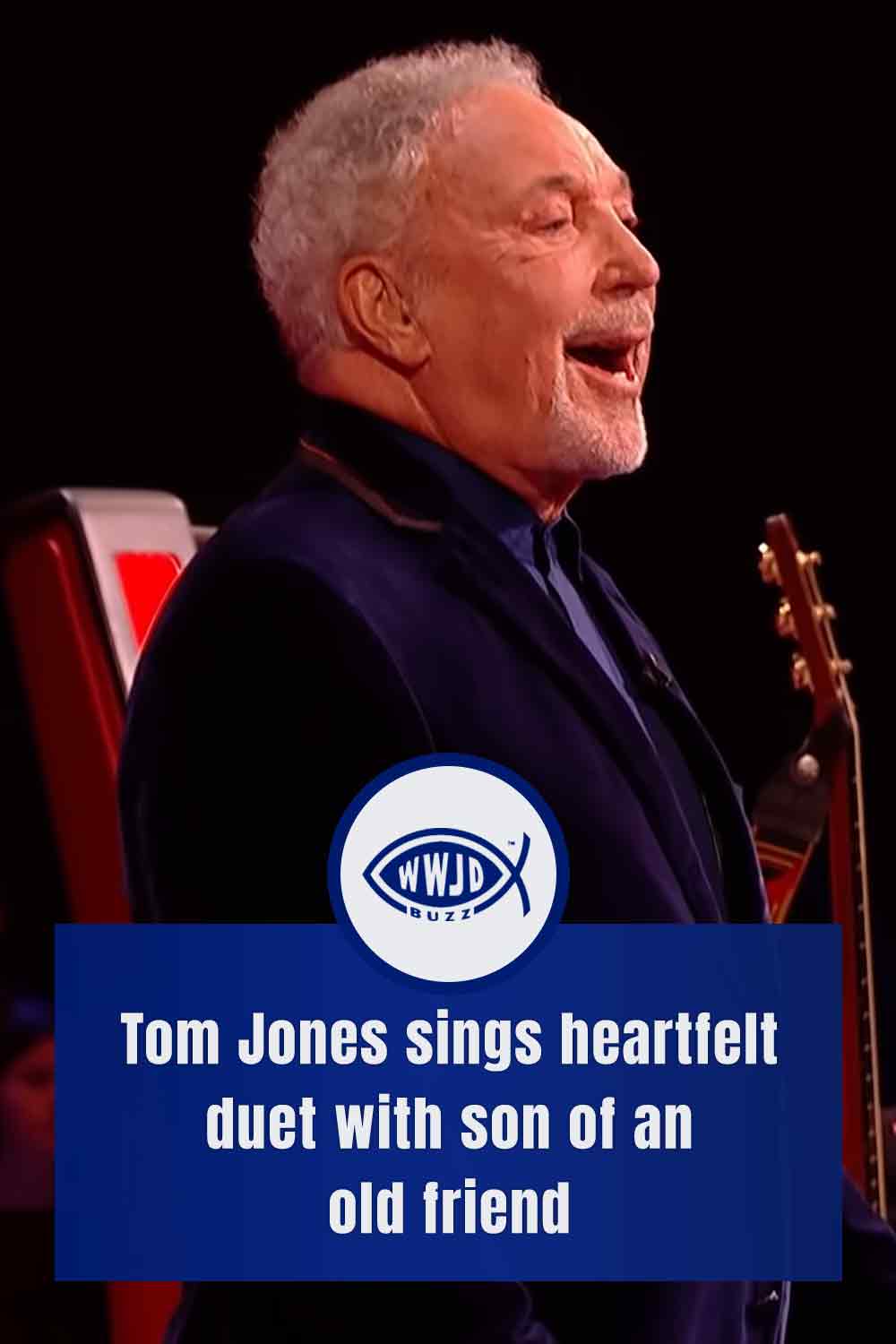 Tom Jones sings heartfelt duet with son of an old friend