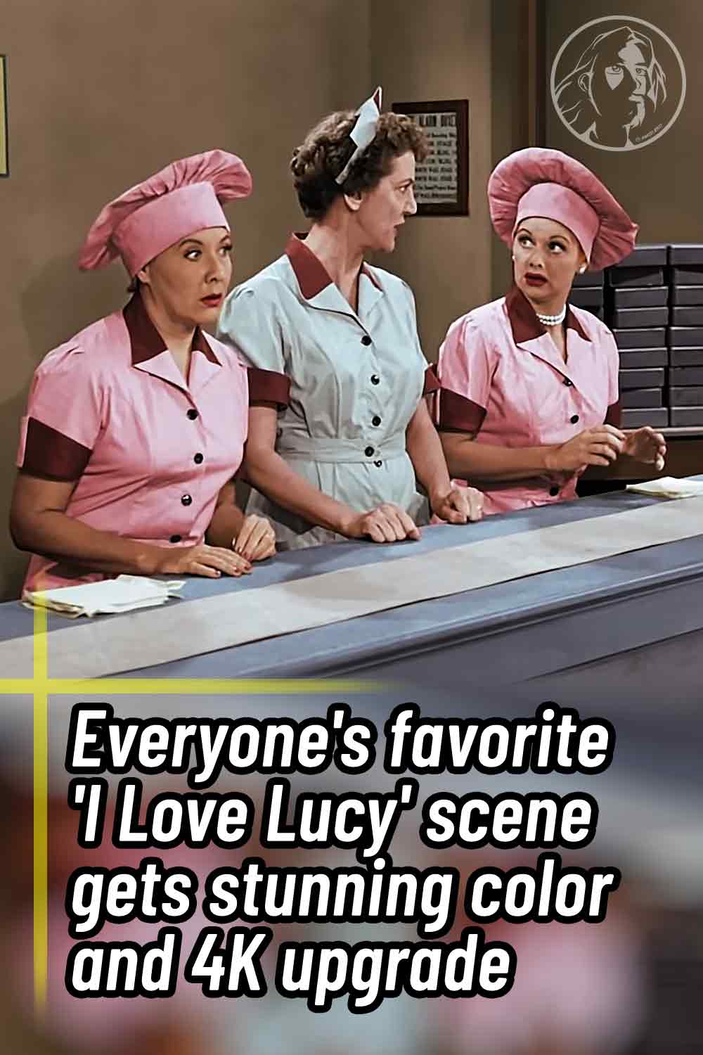 Everyone\'s favorite \'I Love Lucy\' scene gets stunning color and 4K upgrade