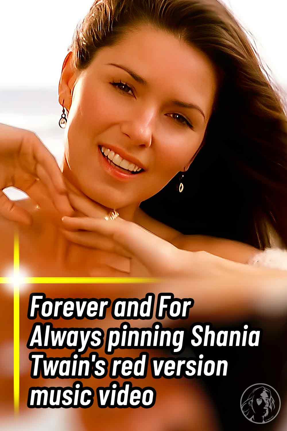 Forever and For Always pinning Shania Twain\'s red version music video