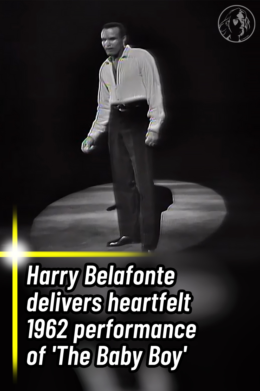Harry Belafonte delivers heartfelt 1962 performance of \'The Baby Boy\'