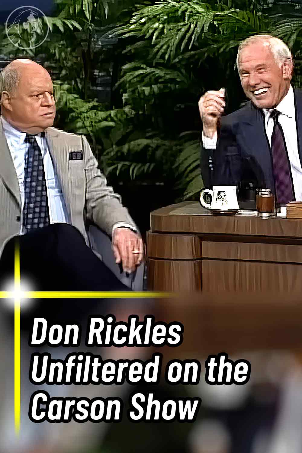 Don Rickles Unfiltered on the Carson Show