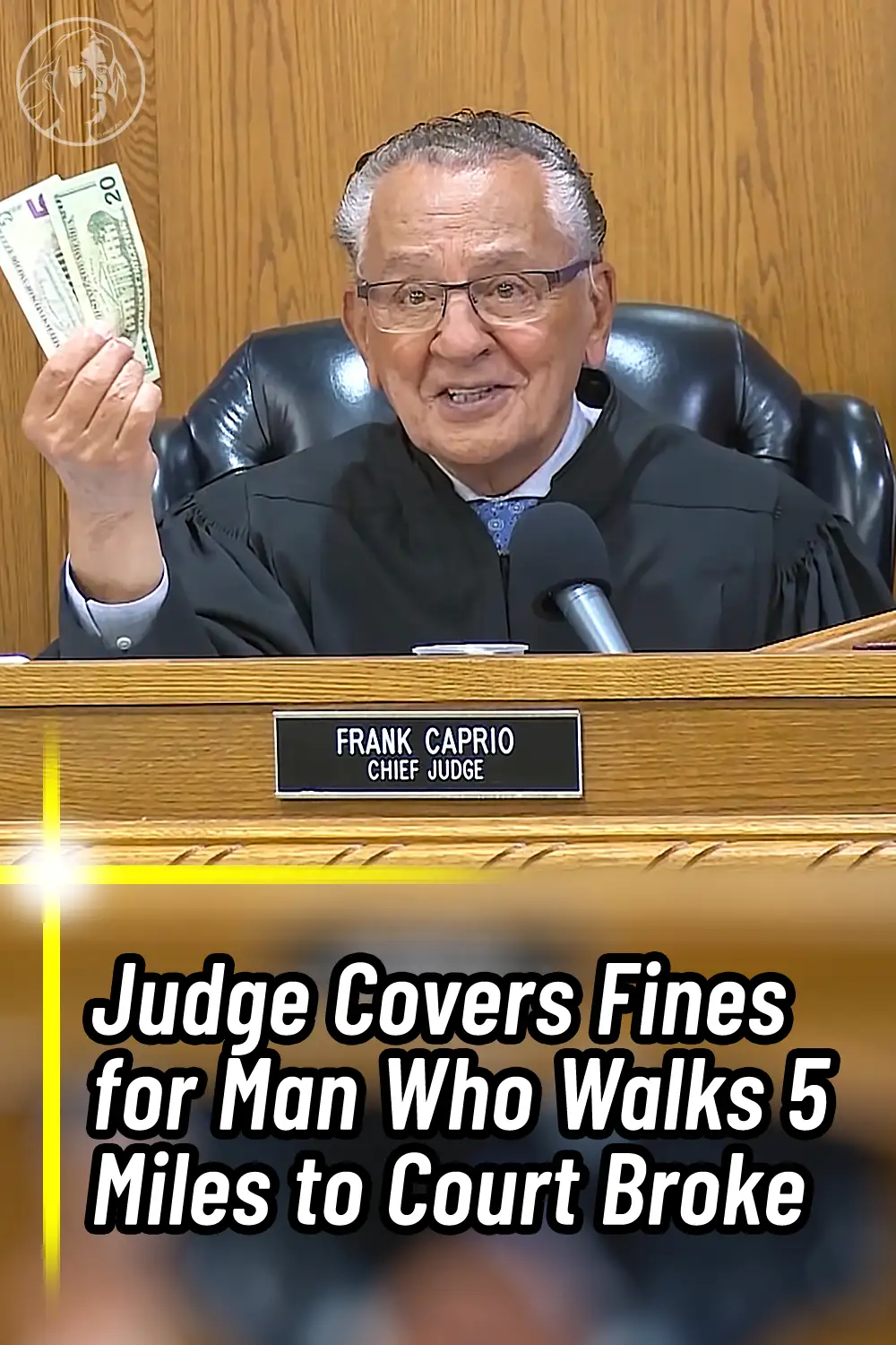 Judge Covers Fines for Man Who Walks 5 Miles to Court Broke
