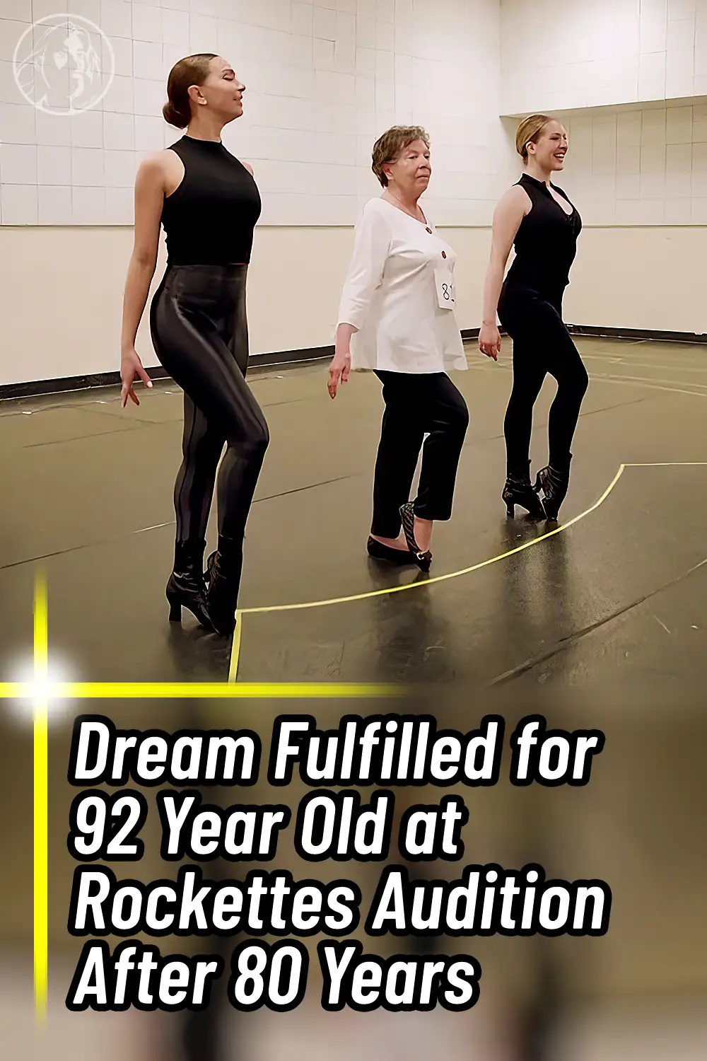 Dream Fulfilled for 92 Year Old at Rockettes Audition After 80 Years