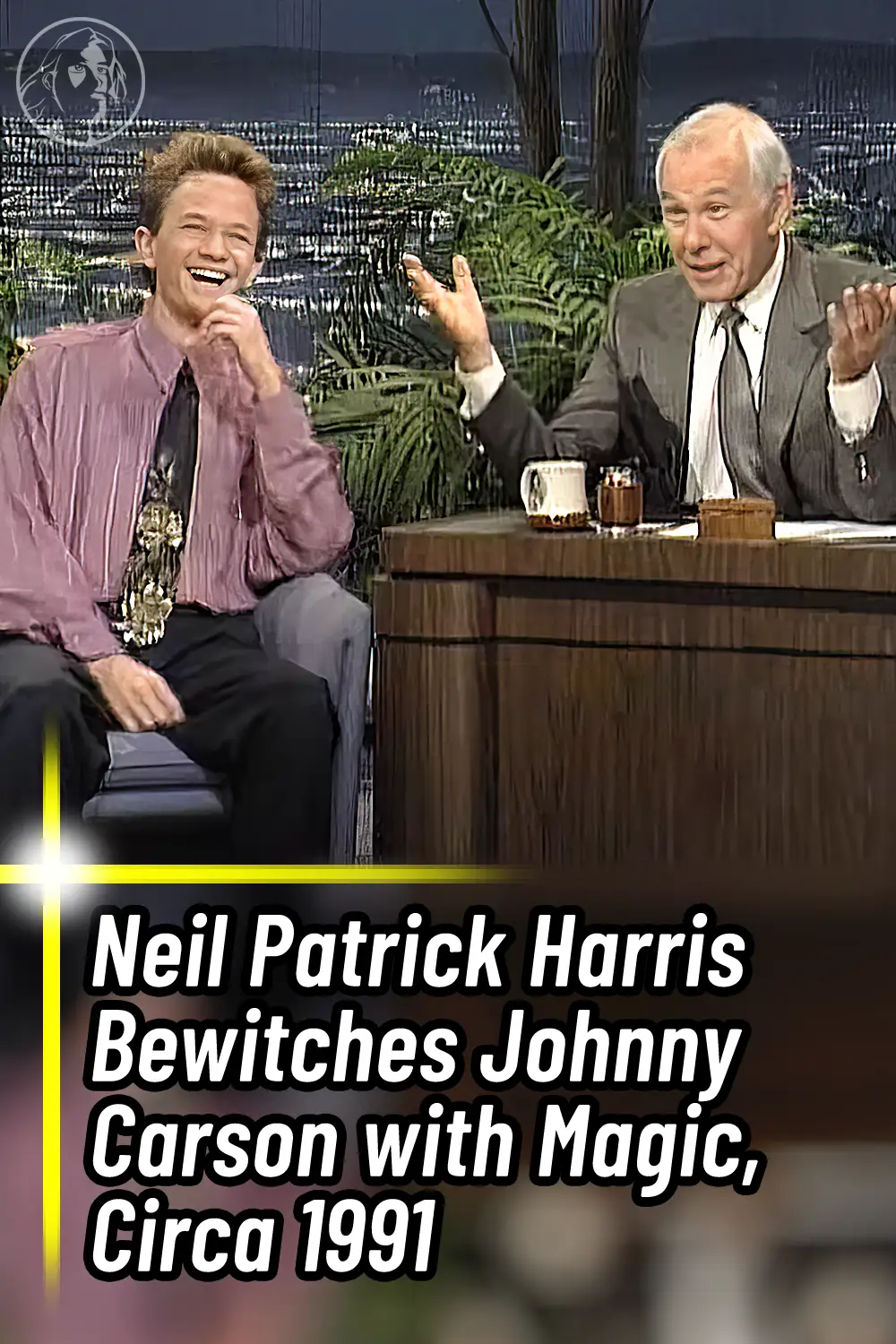 Neil Patrick Harris Bewitches Johnny Carson with Magic, Circa 1991